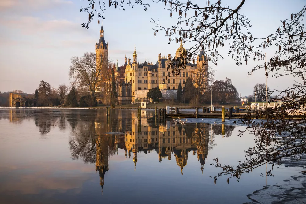 Schloss Schwerin Winter