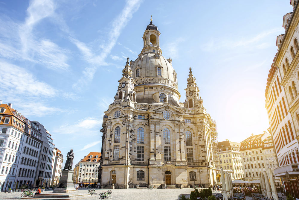 Außenansicht der Frauenkirche Dresden
