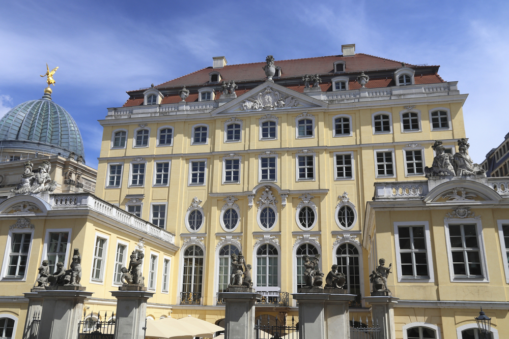 Das spätbarocke Coselpalais in Dresden