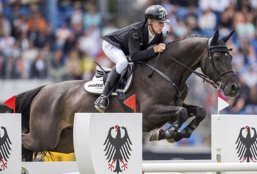 Reit-WM in Aachen Springreiten