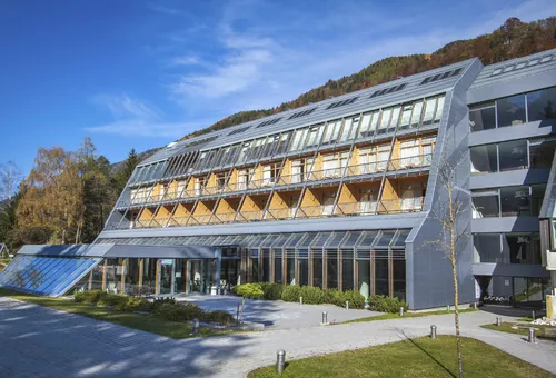 Außenansicht des Hotel Spik