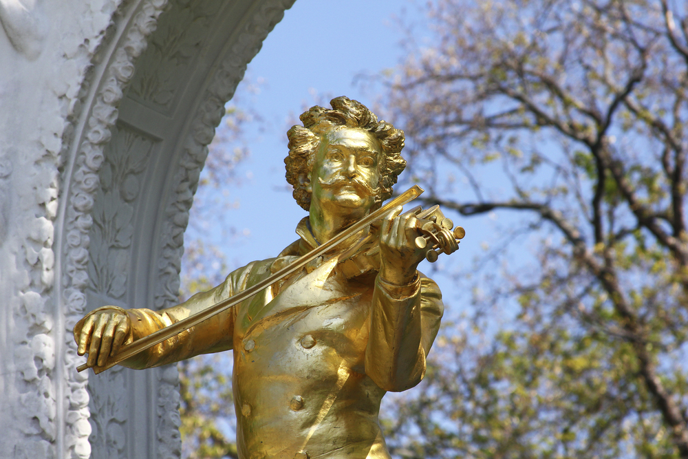Johann Strauss-Statue in Wien