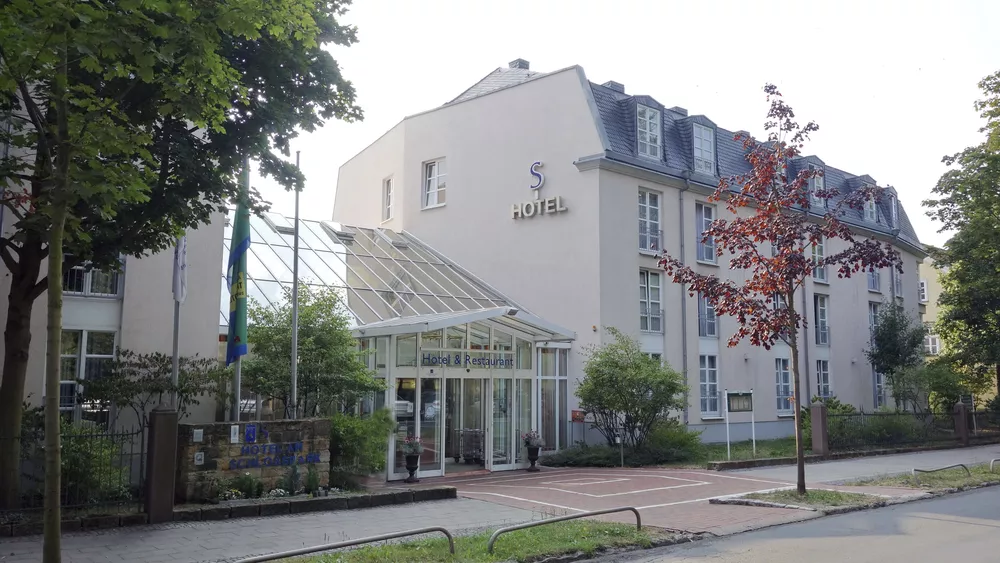 Außenansicht des Hotel am Schlosspark in Gotha