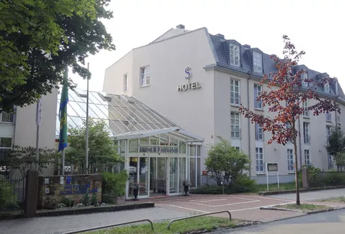 Außenansicht des Hotel am Schlosspark in Gotha