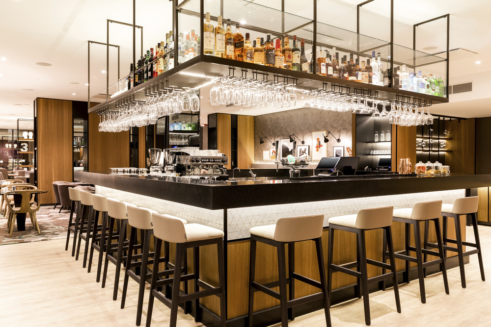 Lounge im AC Hotel Riga