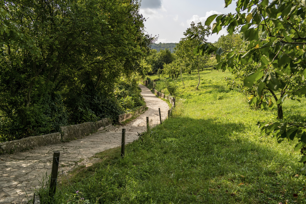 Weg zu Molina Wasserfällen