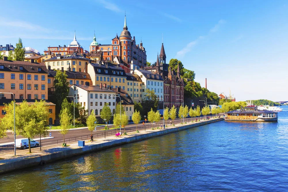 Altstadt im Stadtteil Sodermalm, Stockholm