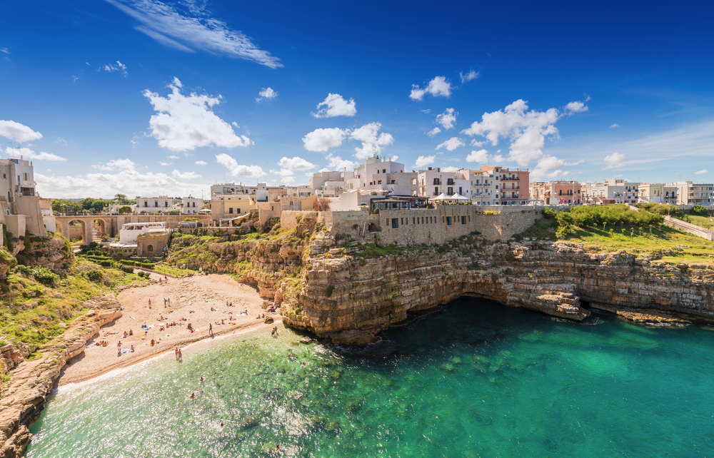 Polignano A Mare in Apulien