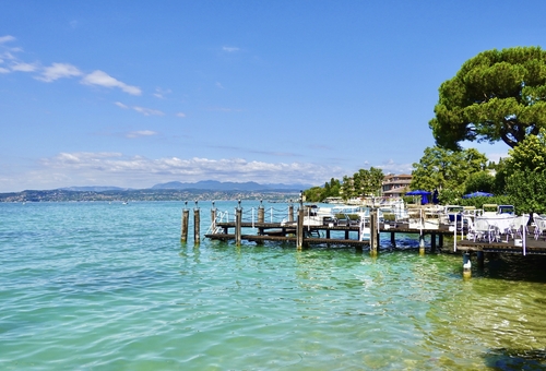 Uferpromenade am Gardasee