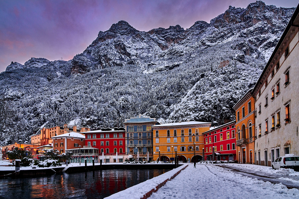 Riva del Garda im Winter