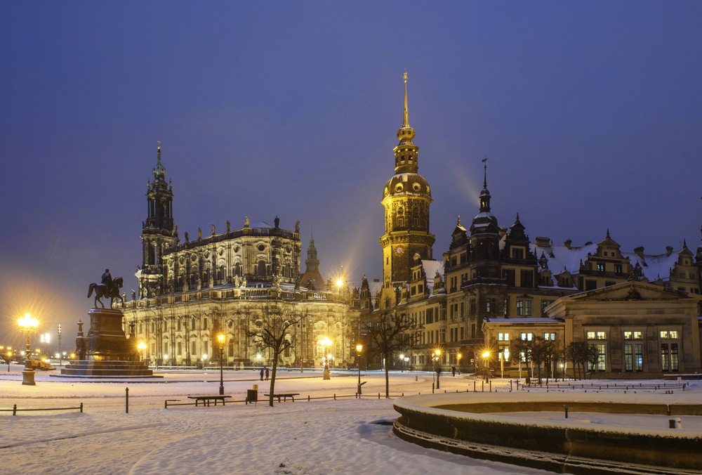 Dresden im Winter