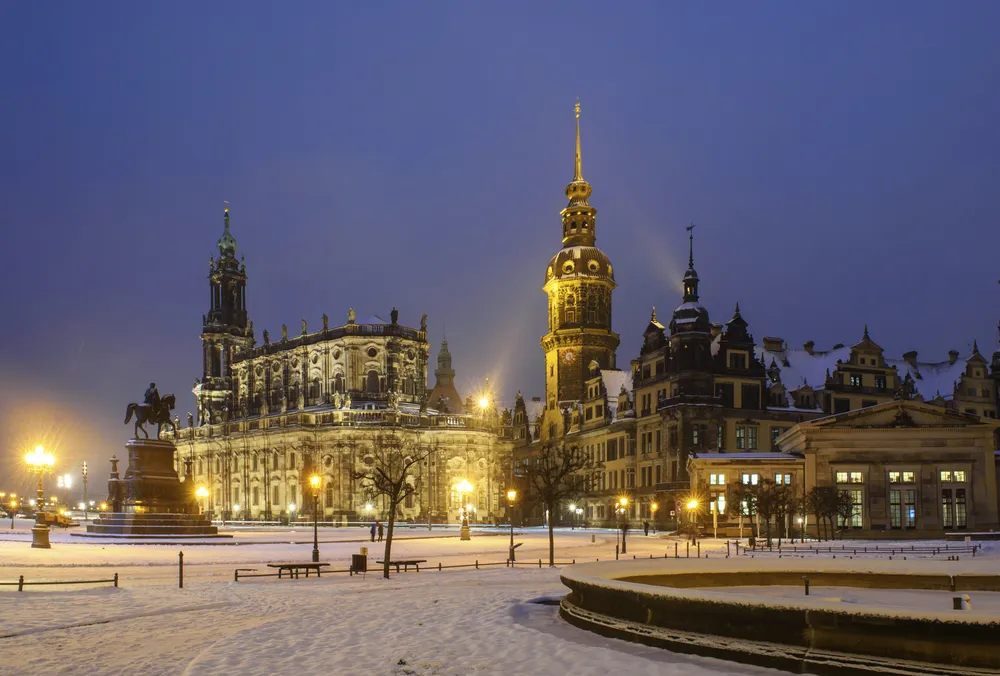 Dresden im Winter