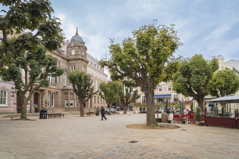Platz in St. Helier