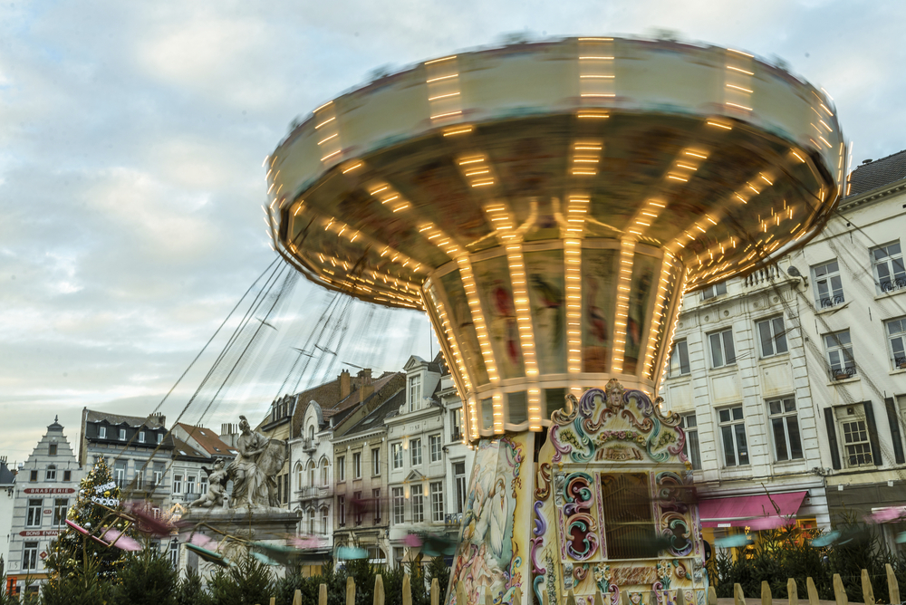 Weihnachtsmarkt in Brüssel
