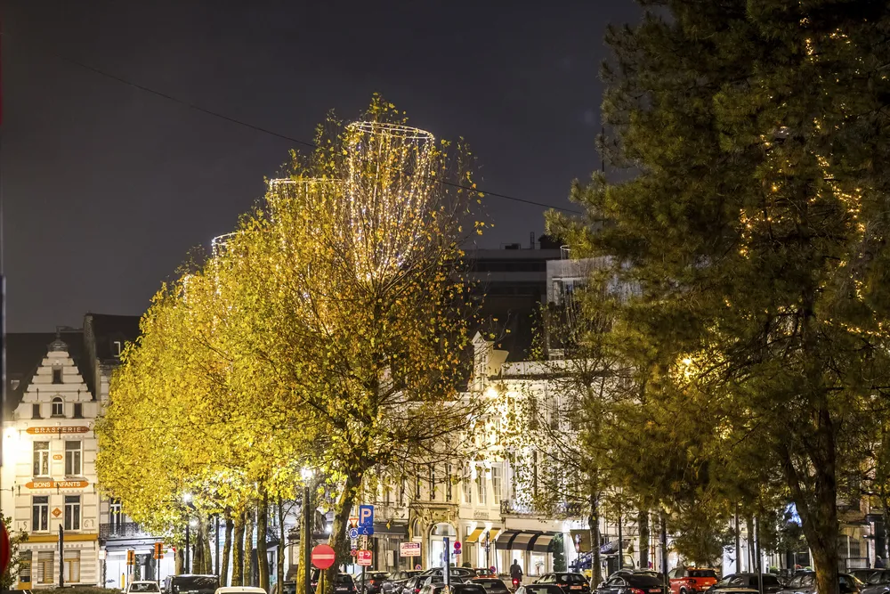Weihnachtsmarkt in Brüssel