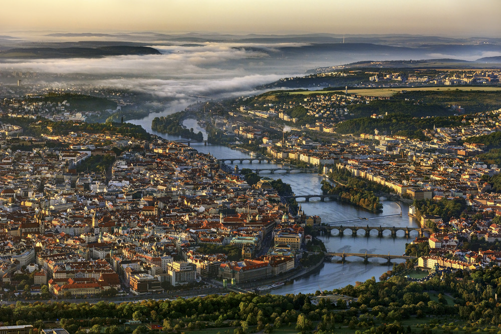 Prag von oben