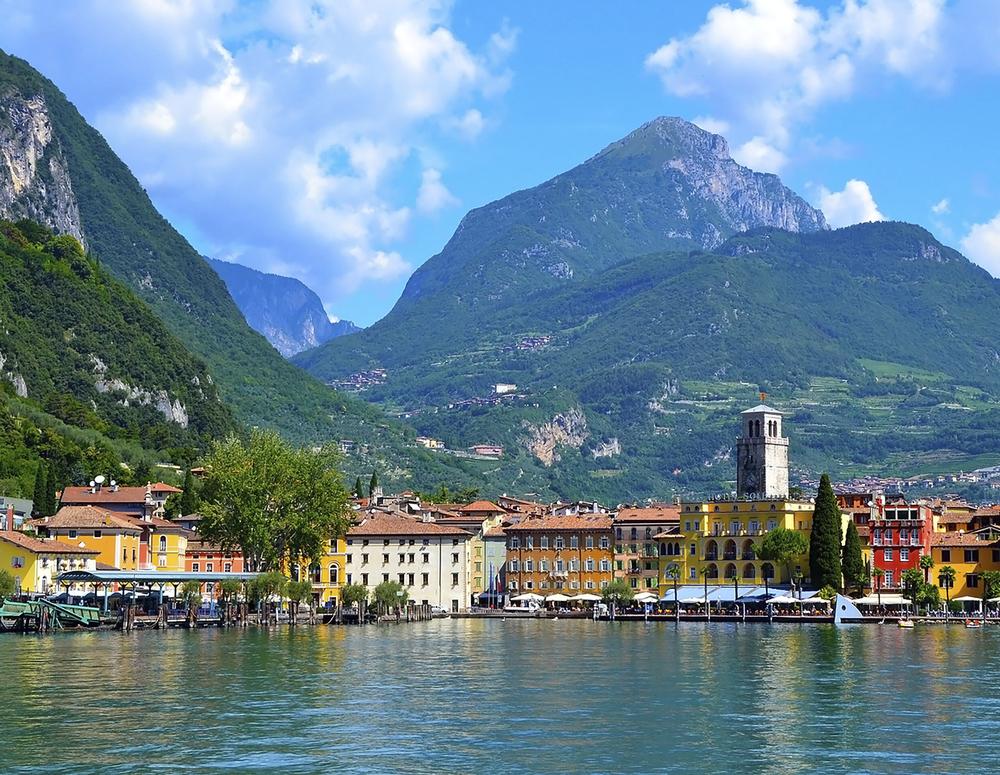 Riva del Garda am Nordufer des Gardasees
