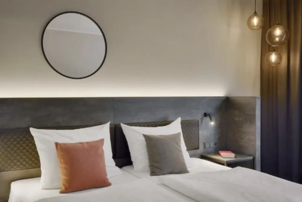 Zimmer im THE SCOTTY Hotel