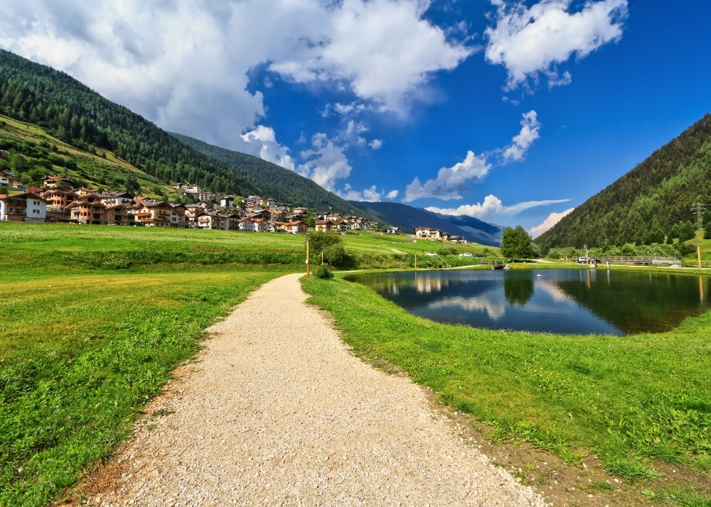 Val di Sole in Trentino, Italien