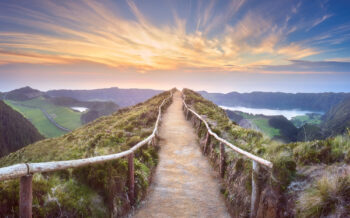 Wanderweg auf den Azoren
