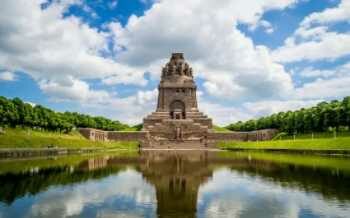 Völkerschlachtdenkmal von 1813 in Leipzig