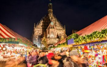 Ein Bild vom Nürnberger Christkindlmarkt