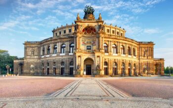 Die Semperoper in Dresden