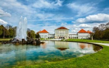 Das Schloss Nymphenburg in München